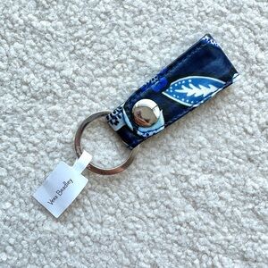 Vera Bradley Loop Keychain in Tropics Tapestry Pattern, One Size, Key Loop Ring